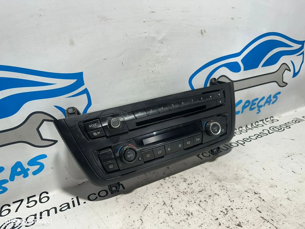 .Display Sofagem Comando Radio Climatronic BMW Serie 3 F30 Sedan Carro F31 Touring Carrinha F80 M3 Serie 4 F32 Coupe F33 Cabrio F36 Grand Coupe 9226784 - 1