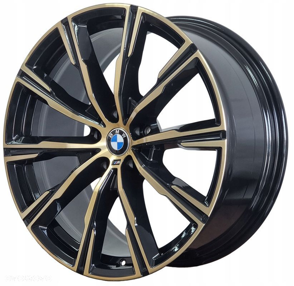 Czarne Felgi Aluminiowe Bmw X5 G05 X6 G06/20 Cali Przody/tyły