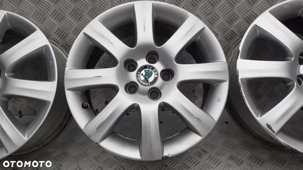 FELGI ALUMINIOWE SKODA 6JX15 ET 43 5J0601025G - 5