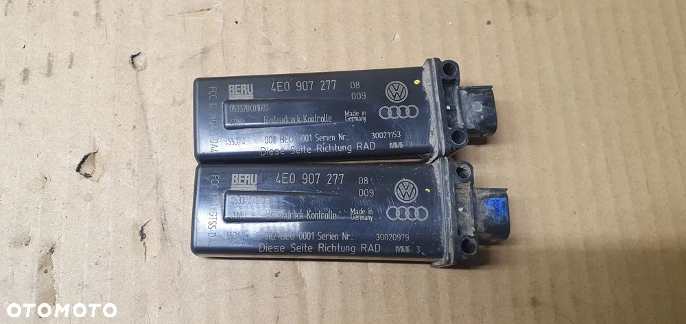 Moduł sterownik ciśnienia opon Audi A8 D3 4E0907277 - 1