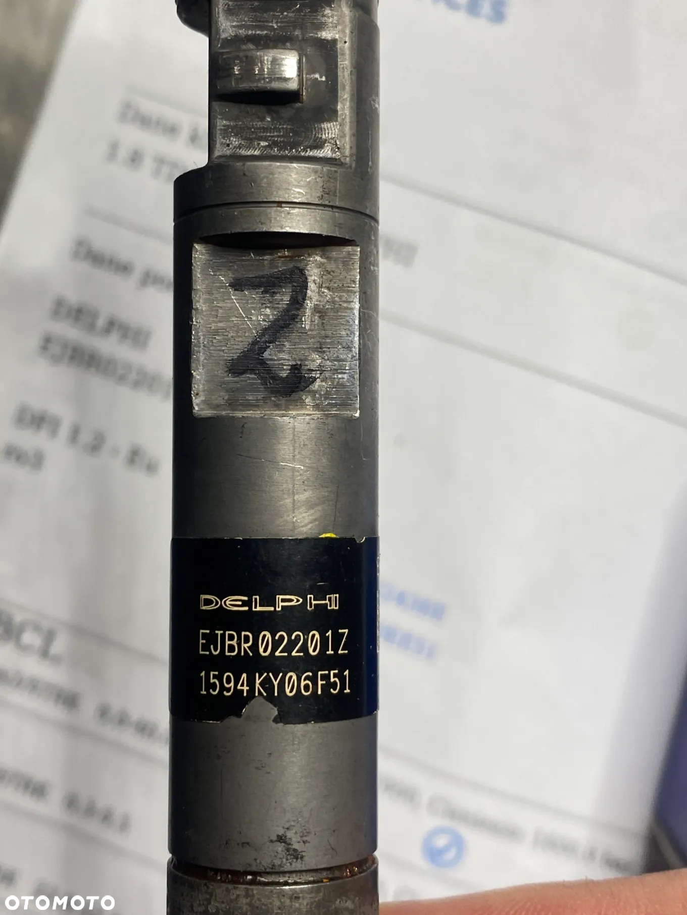 WTRYSKIWACZ TEST EJBR02201Z 1.8 TDCI WTRYSK WYDRUK IMA FORD FOCUS MK1 CONNECT RENAULT NOWY DELPHI - 4
