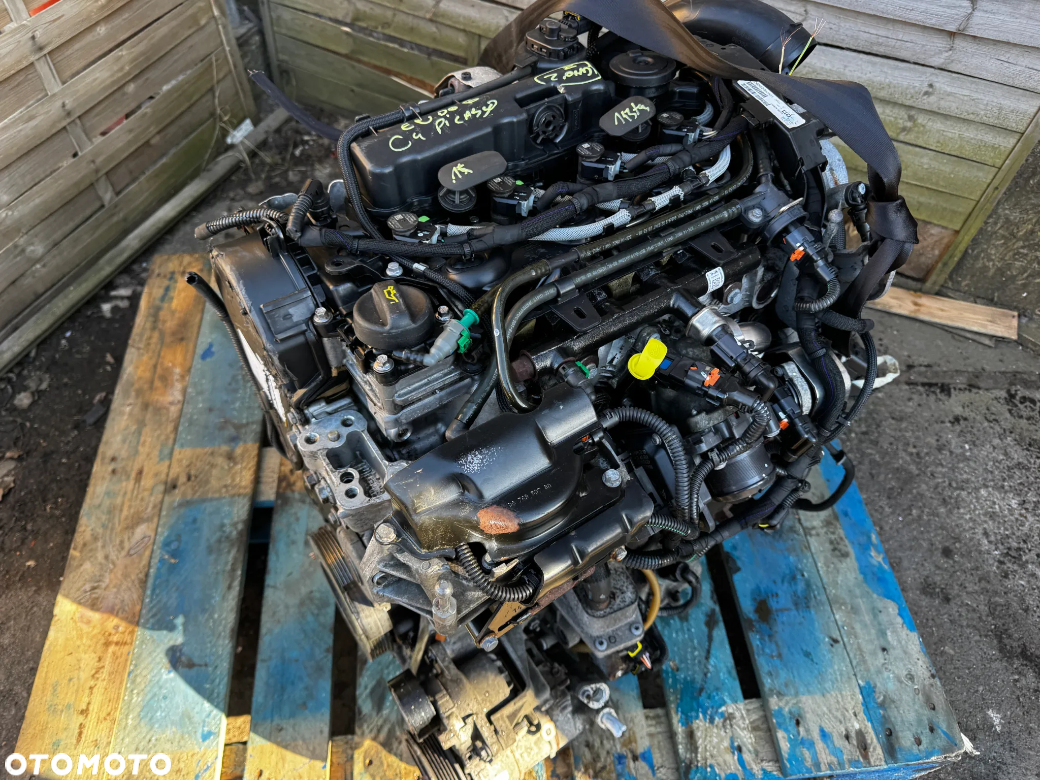 silnik DW10FD 2.0 hdi citroen grand picasso c4 kompletny bluehdi e-hdi 143 tys - 20