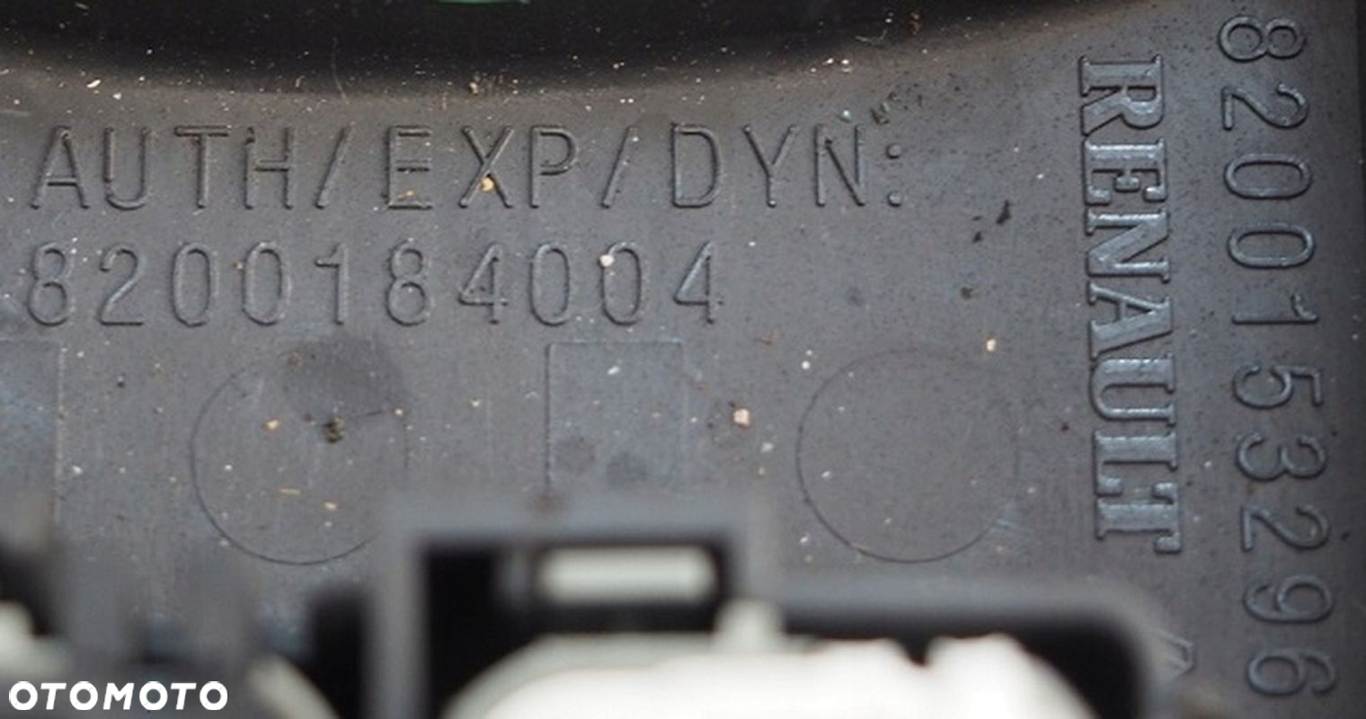 PANEL PRZEŁĄCZNIKI DACHU SZYB FOTELI RENAULT MEGANE II CABRIO - 6