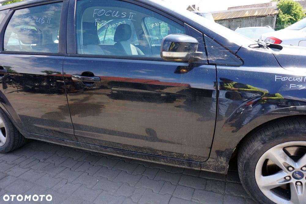 DRZWI PRZEDNIE PRAWE FOCUS II MK2 LIFT KOMBI F3  CZARNY FORD 2008-2011 - 4