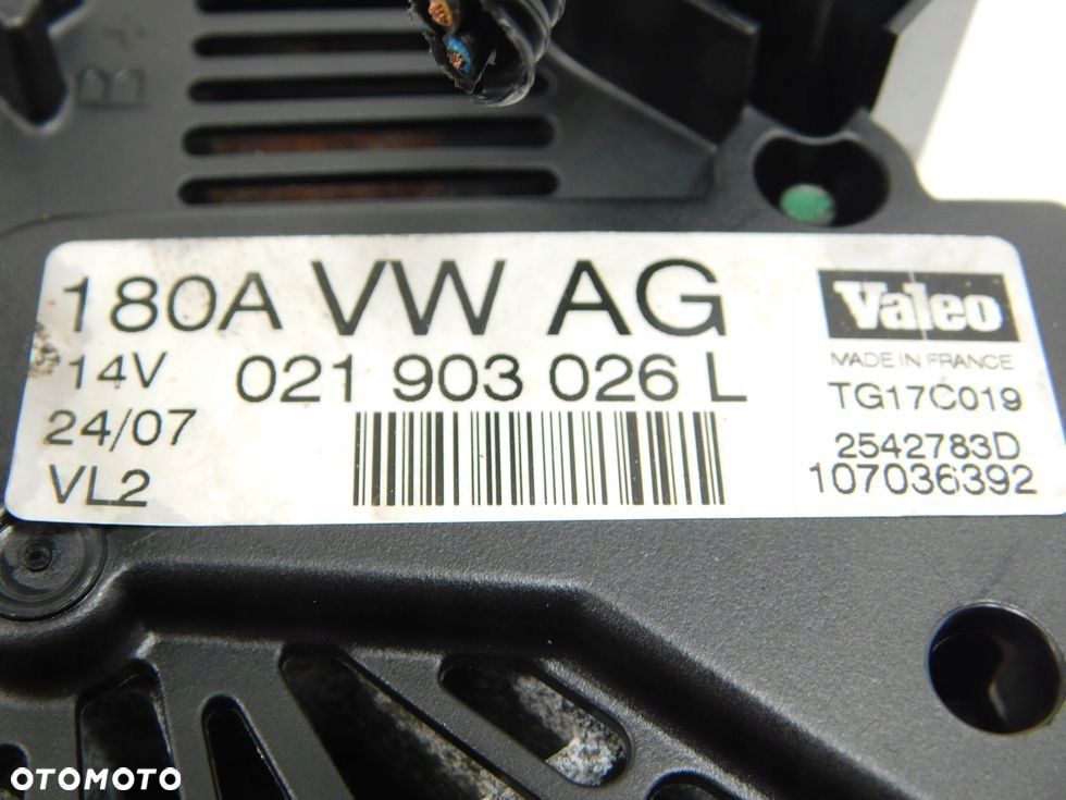 Alternator 180A VW Passat Touran 1.9 TDI 2.0 SDI - 6