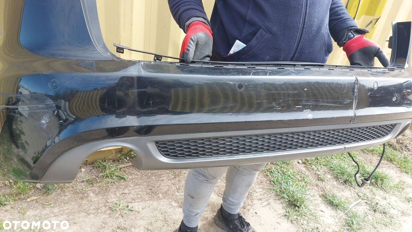 AUDI A6 C6 KOMBI S LINE LIFT 08-11 ZDERZAK TYŁ TYLNY PDC 4F0807521B - 5
