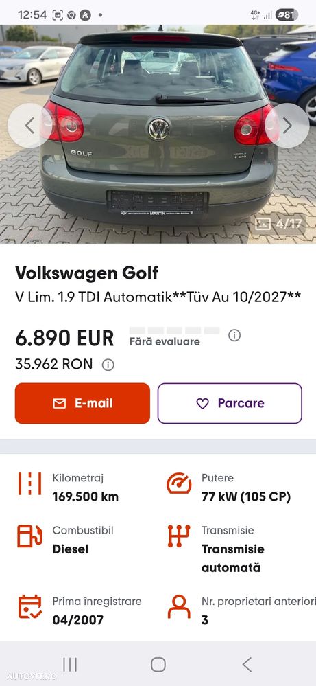 Volkswagen Golf 2.0 TDI DSG Comfortline - 35