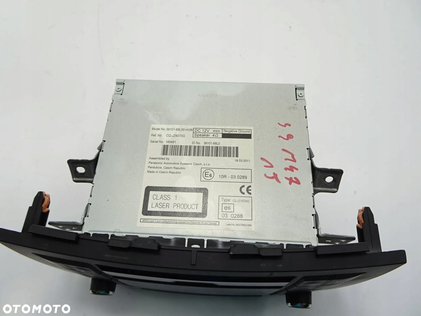 Radio CD Suzuki Swift MK7 - 5