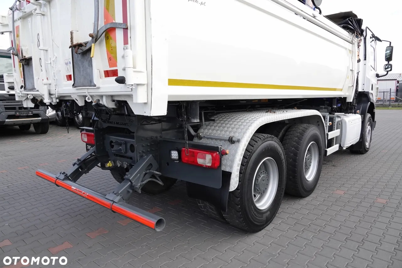 DAF CF 460 / 6x4 / WYWROTKA / HYDROBURTA / + HDS PM 18.5TP wysów: 11 M / STEROWANIE RADIOWE / ROTATOR / ŁYCHA / EURO 6 / 2018 ROK - 17
