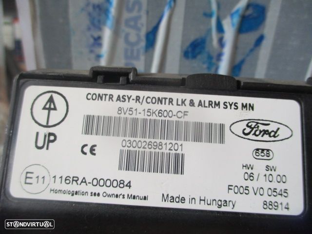 Centralina 8V2112A650EB  8V5115K600CF 8A6T15607AB FORD FIESTA 2009 1.4TDCI 70CV 0P CONTINENTAL - 8