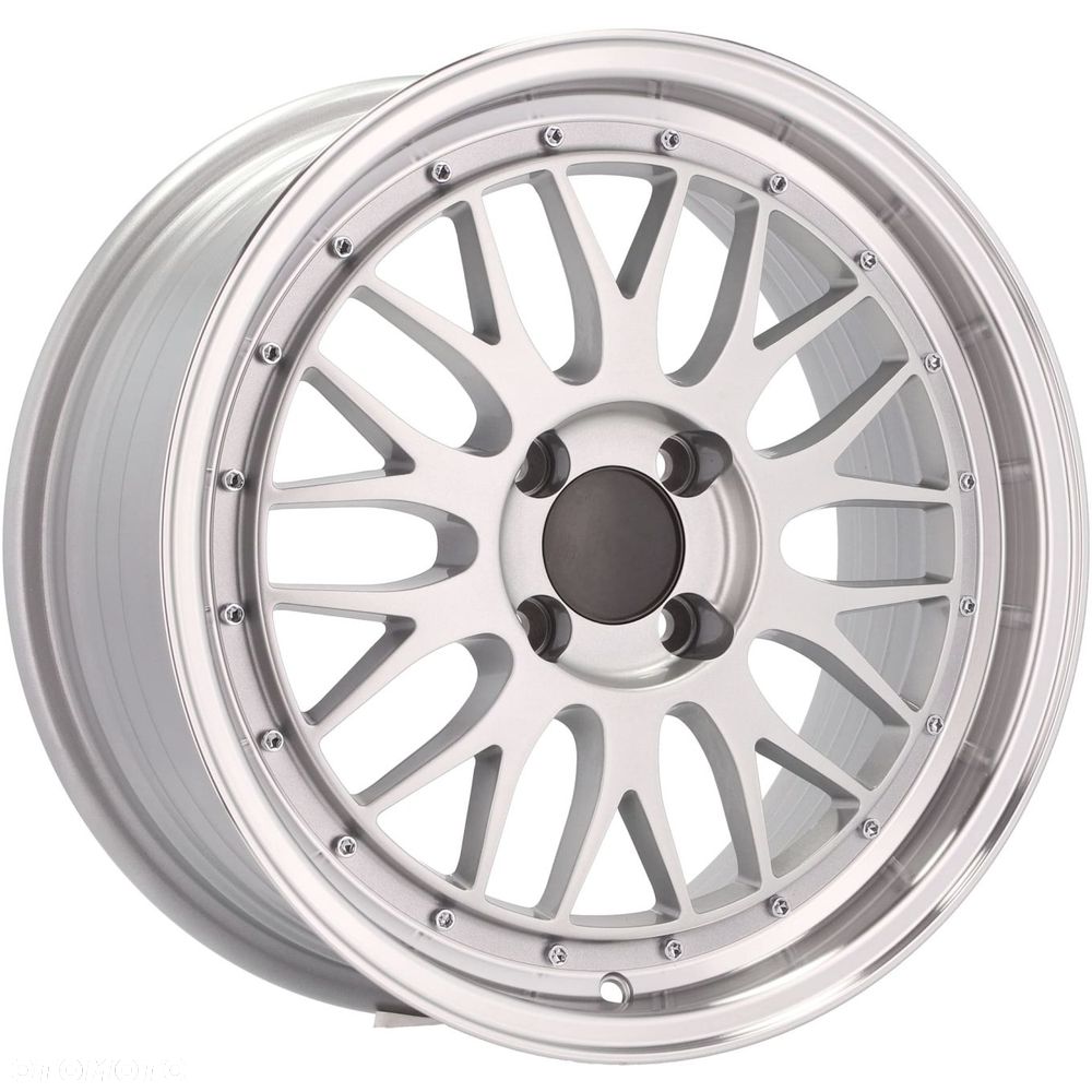 4x Felgi 17 Hybrid Forged m.in. do BMW E30 HONDA Civic MAZDA MX-5 VW Golf Styl BBS - A1025 (7101) - 3