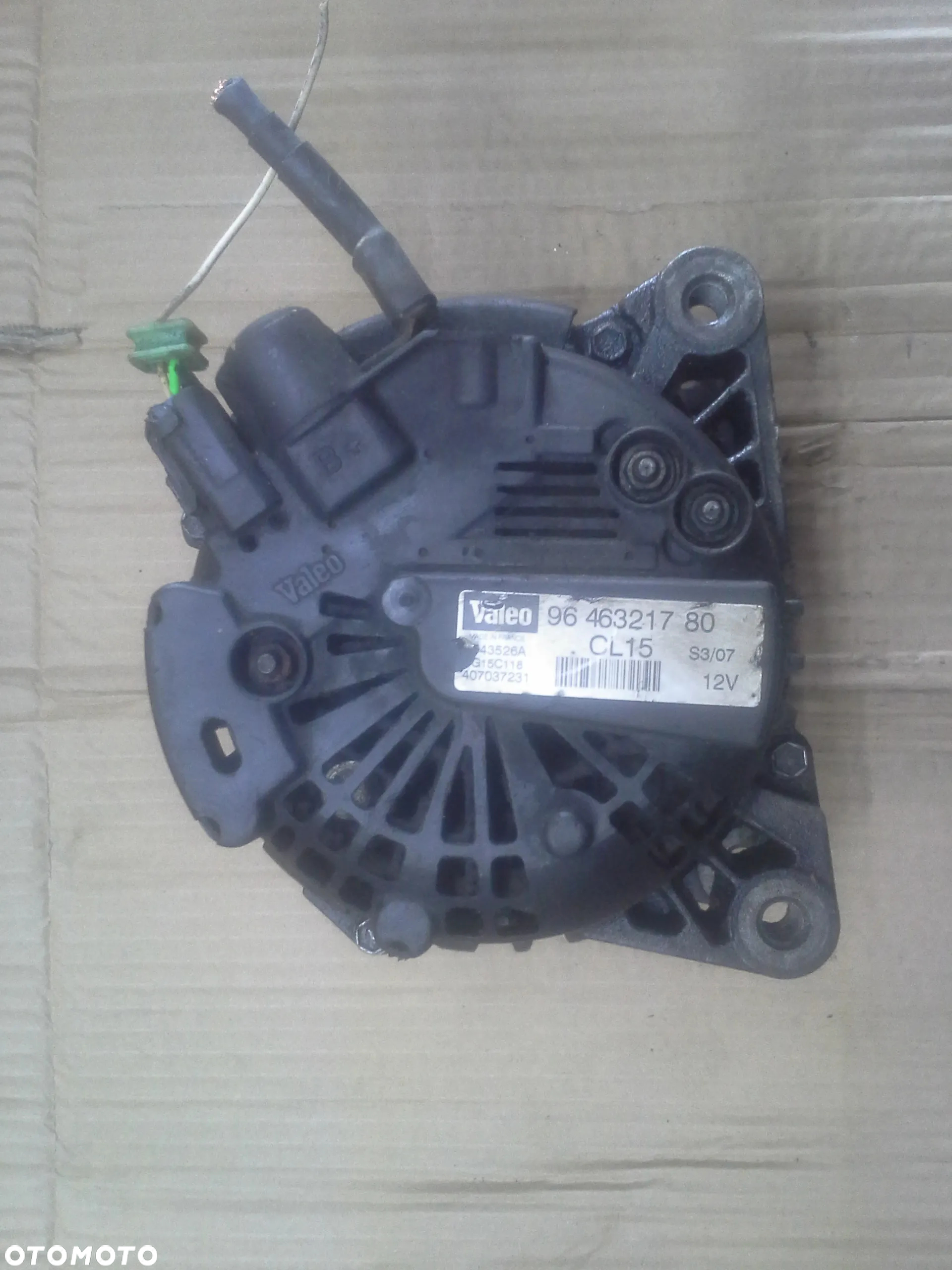 Alternator Peugeot 206+ 1.4 HDi 9646321780 Valeo - 7