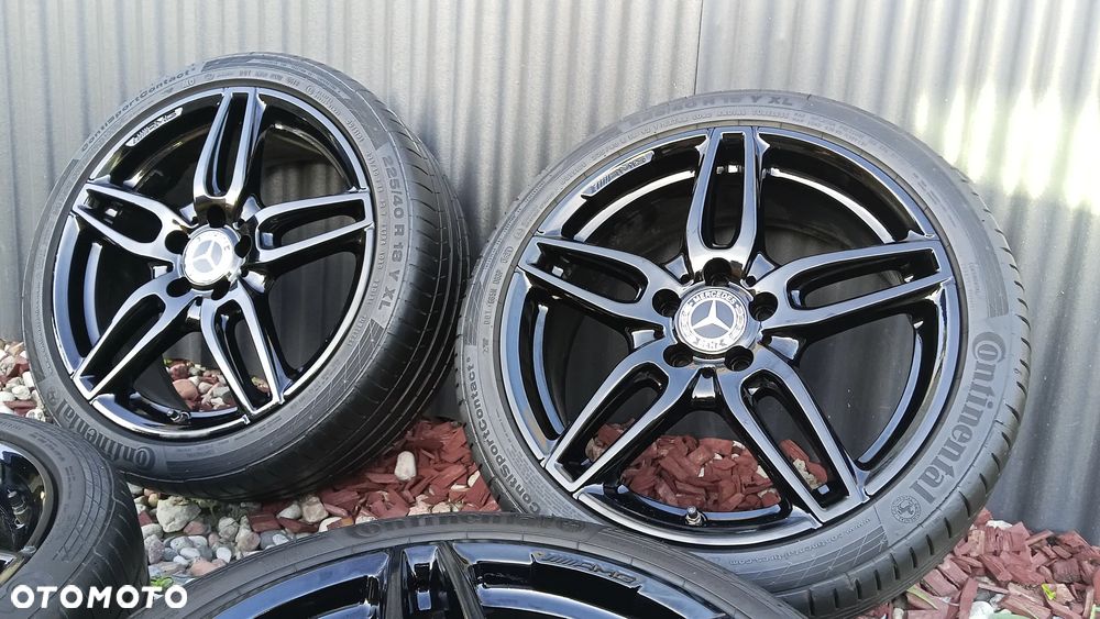 CLA A Klasa 18 5x112 AMG 225/40/18 Kompletne Koła Felgi z Oponami - 6