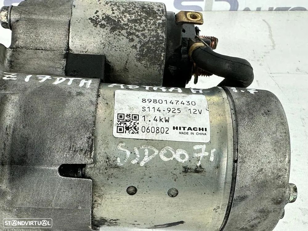 Motor Arranque - Opel Astra H (1.7 CDTI) - 5
