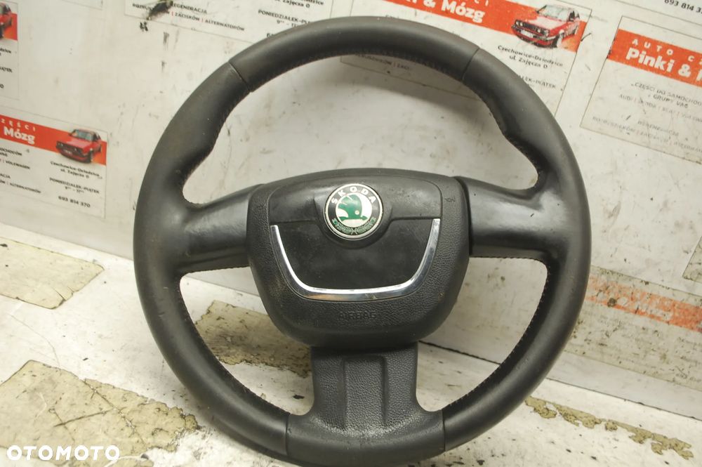 KIEROWNICA + PODUSZKA AIR BAG 3T0419091B 3T0880201 SKODA SUPERB II - 1