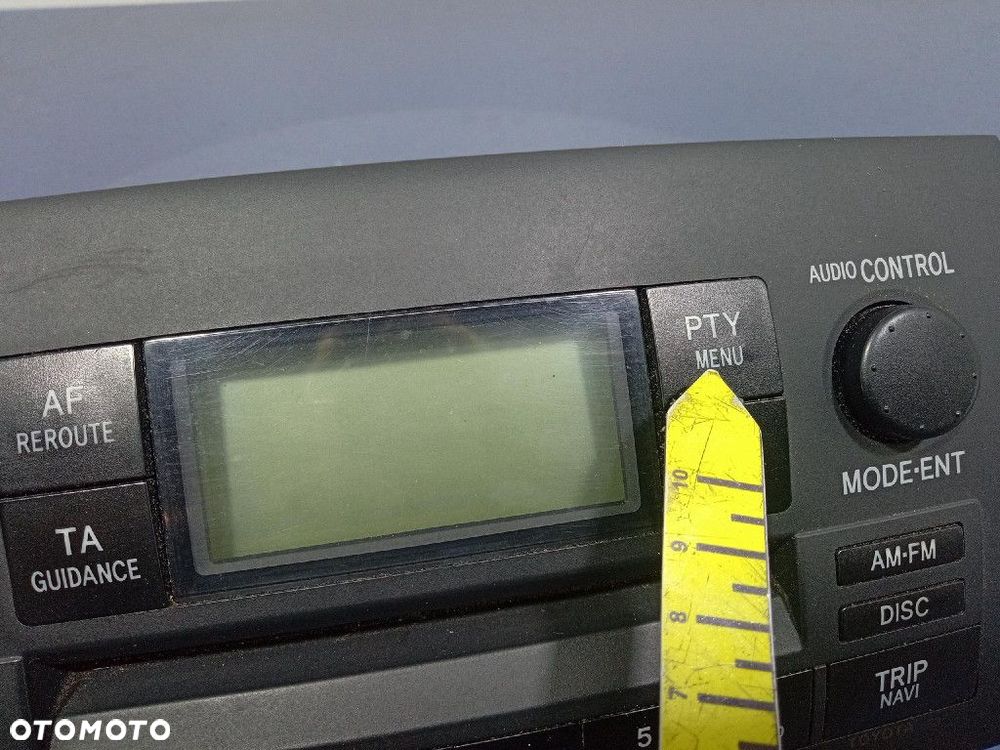 TOYOTA COROLLA VERSO I RADIO CD FABRYCZNE OEM 86120-02260 - 10