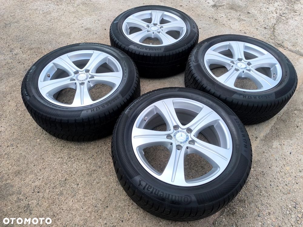 5x112 Felgi Aluminiowe Alufelgi 17 Mercedes Koła Zimowe Zima E klasa W213 W212 E klasa Coupe Cabrio W207 C207 C W204 W205 W206 VITO V W447 E Cabrio W238 A238 Legnica ALU-RAD 225/55 5,5mm TPMS - 3