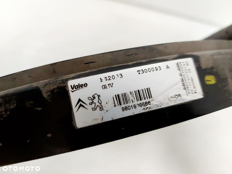 citroen c4 cactus c3 ds3 wentylator chłodnicy 9801666680 - 2