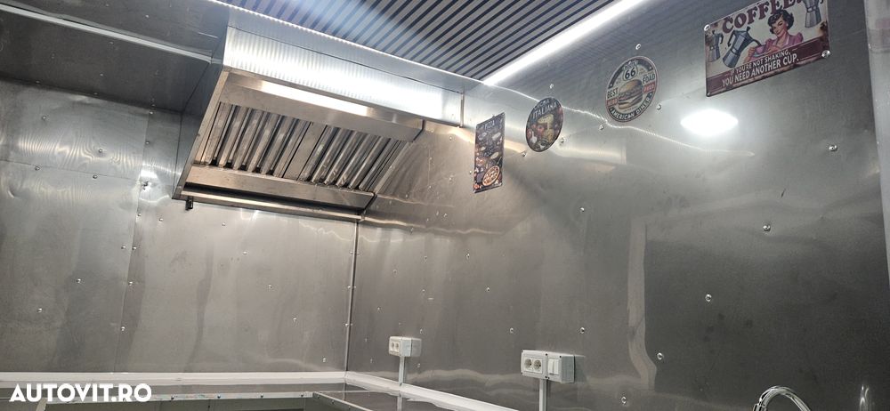 Alta Food truck full inox Gata de munca - 16