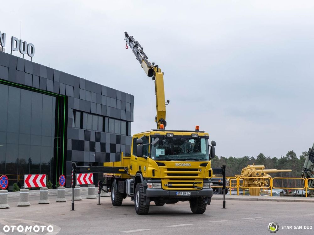 Scania P340 4x4 PALFINGER PK 27002 HDS Żuraw - 3