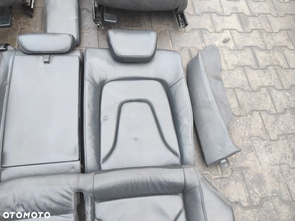 AUDI A4 B8 SEDAN FOTELE SKÓRZANE SKÓRA PODGRZEWANE KOMPLET WYSYŁKA !!!! - 5