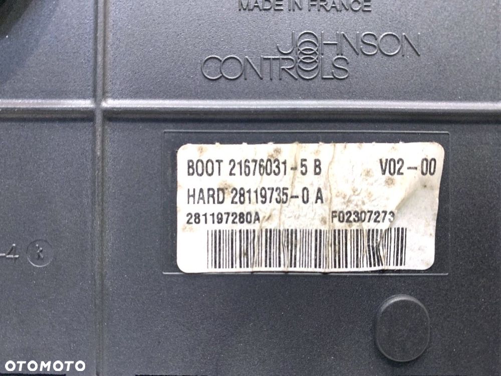 MODUŁ BSI  CITROEN C4 GRAND PICASSO I (UA_) 2006 - 2013 1.6 HDi 80 kW [109 KM] olej napędowy 2006 - 5