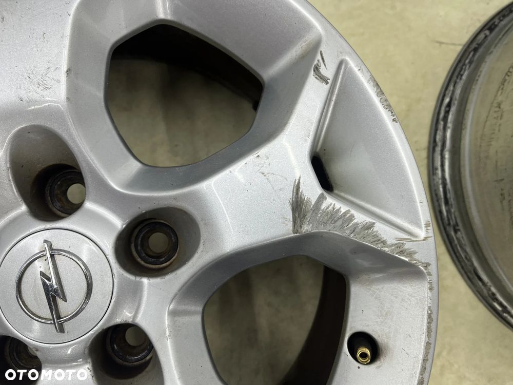 Felga Opel Zafira B Astra G H Vectra C Meriva 6,5jx16 ET37 5x110 felgi aluminiowe r16 cali KOMPLET 1 - 5