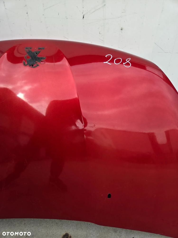 Maska pokrywa silnika Peugeot 208 I - 6