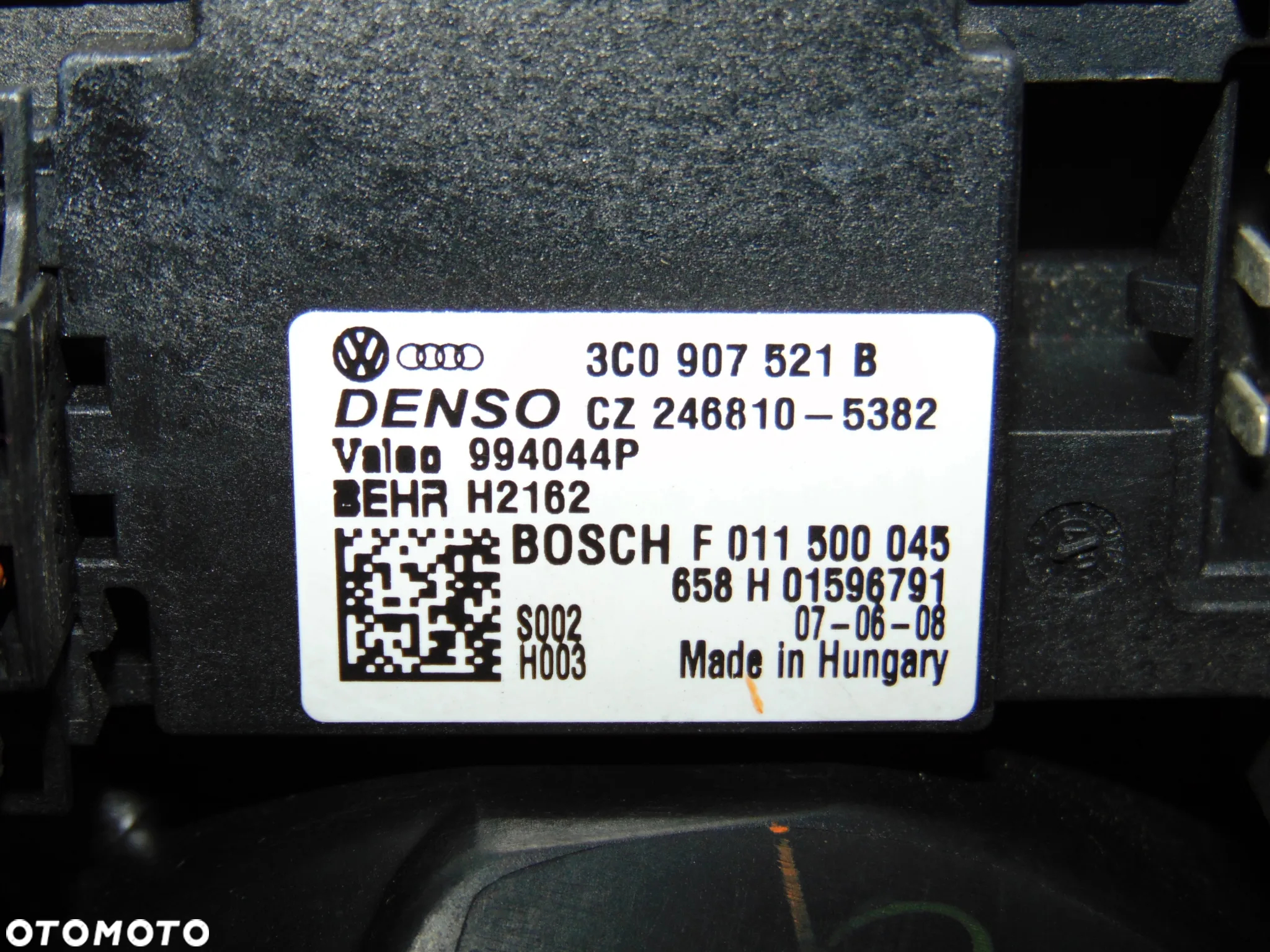 ORYGINAŁ dmuchawa wentylator nawiewu + moduł rezystor 3C1820015J 3C0907521B Audi A3 8P VW Volkswagen Passat B6 B7 Golf 5 V 6 VI Touran I Caddy 3 III Jetta EUROPA - 16