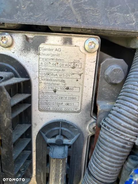 SILNIK KOMPLETNY MERCEDES VARIO 818 4.2 DIESEL EURO 5 OM904 - 6