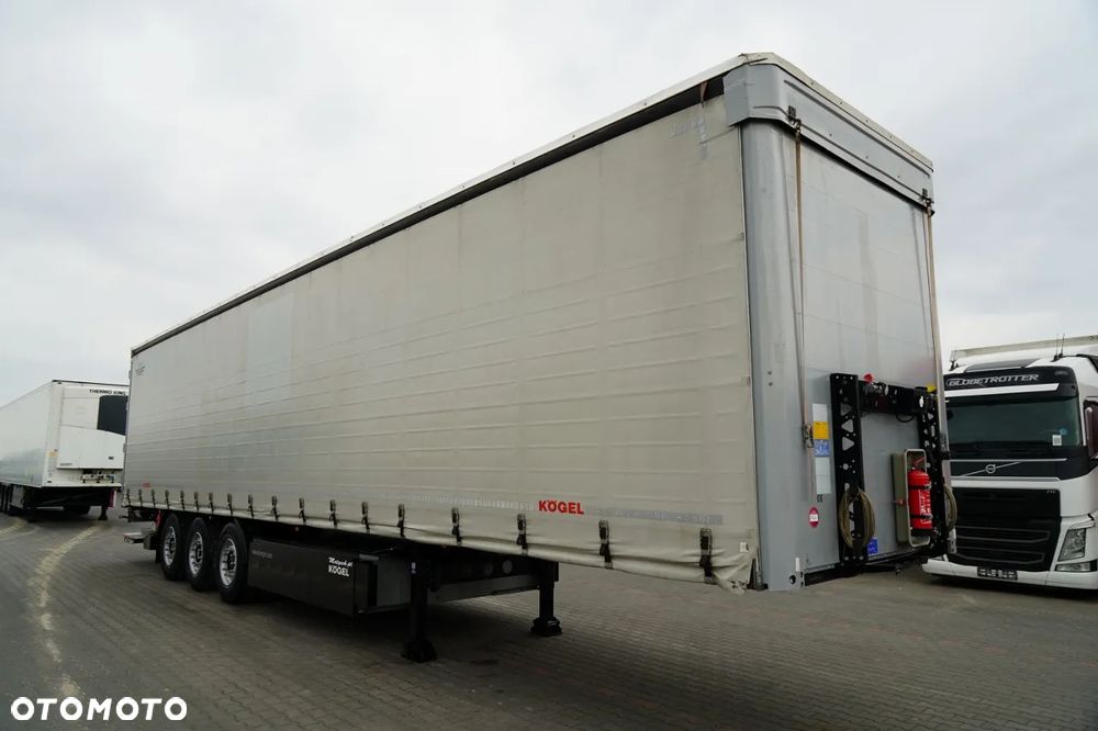 Kögel FIRANKA / WINDA ZAŁADOWCZA DHOLLANDIA /  STANDARD / KOSZ NA PALETY / OŚ PODONOSZONA / - 7