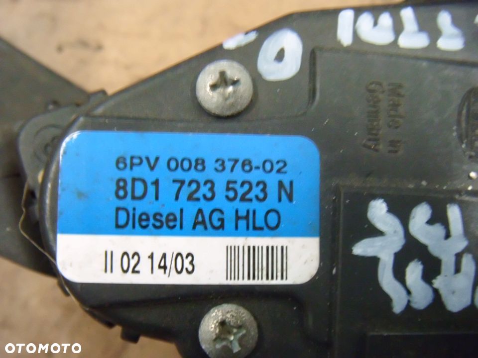 passat b5 FL 2.5tdi potencjometr gazu 8d1723523n - 2