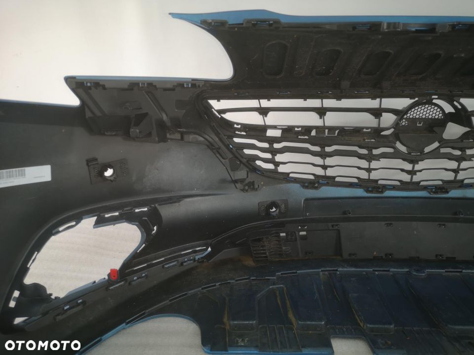 OPEL CORSA E NA 6 X PDC , BŁĘKITNY METALIK ZDERZAK PRZEDNI PRZÓD NR AUKCJI NZ519 - 26