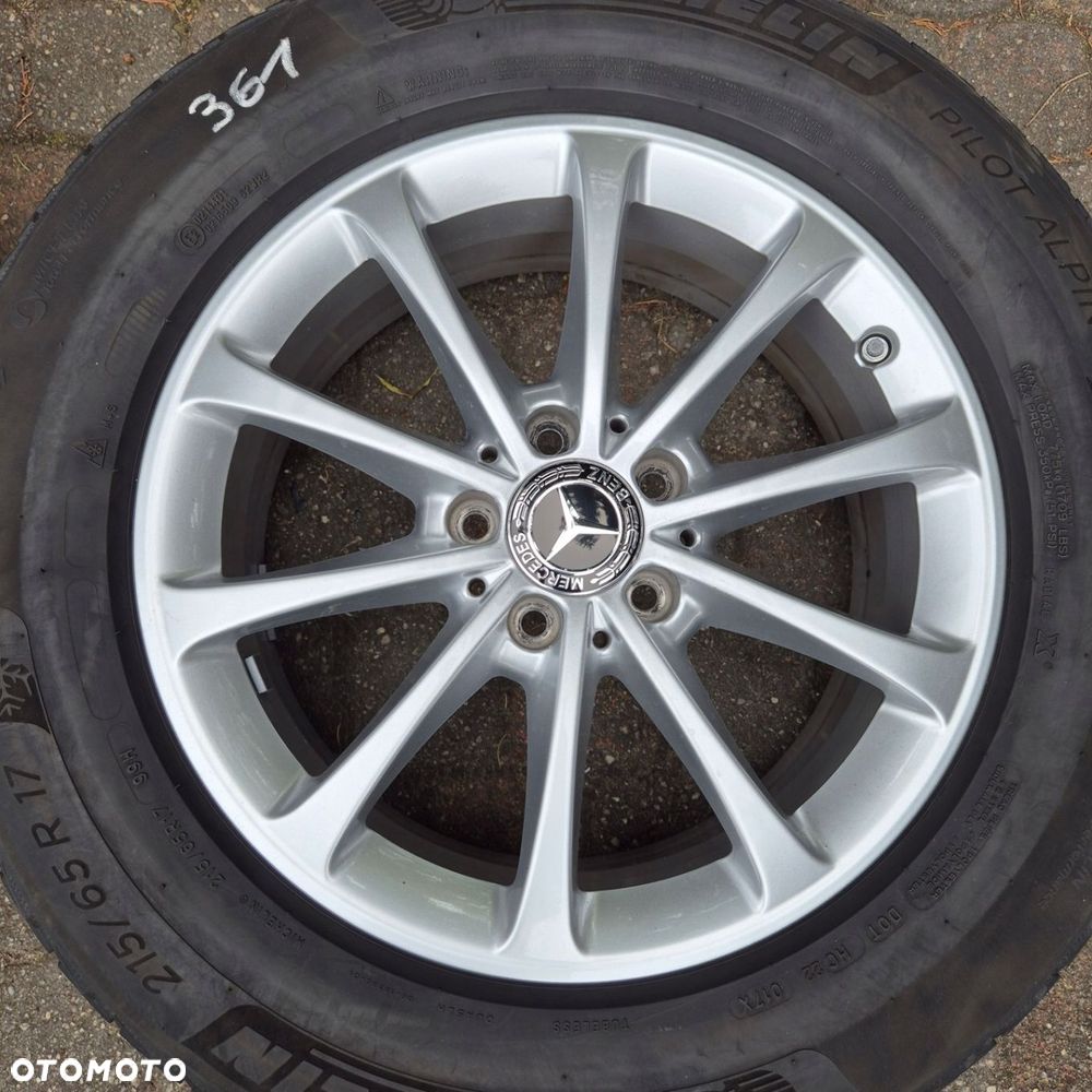 ZIMA KOŁA 17 ORYGINAŁ MERCEDES GLB X247 VITO GLK 215/65 R17 MICHELIN 2022r - 2