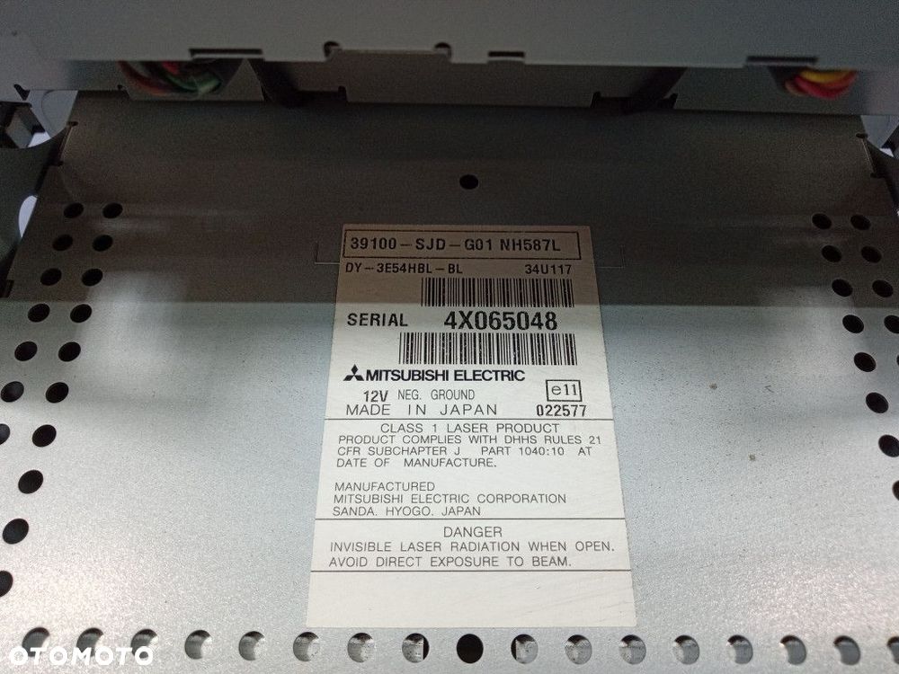 HONDA FR-V RADIO CD OEM 39100-SJD-G01 - 5