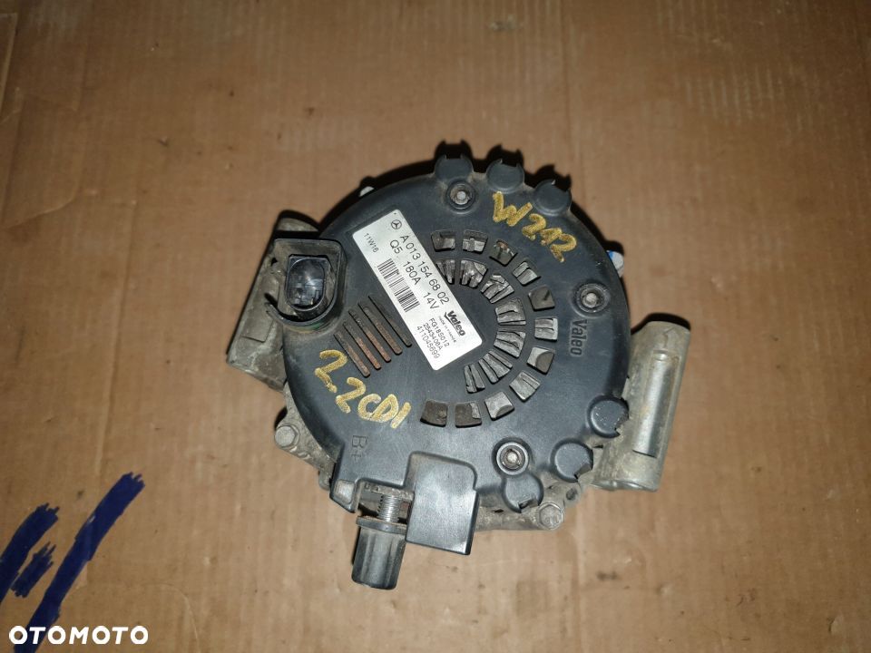 MERCEDES W212 2.2CDI ALTERNATOR 0131546802 - 2