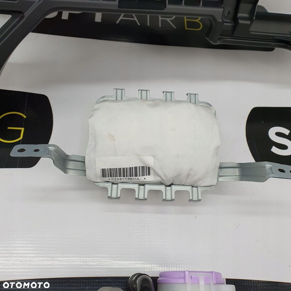 SUZUKI SWIFT MK8 DESKA ROZDZIELCZA KONSOLA KOKPIT PULPIT PODUSZKI AIRBAG AIR BAG PASY KIT SET - 6