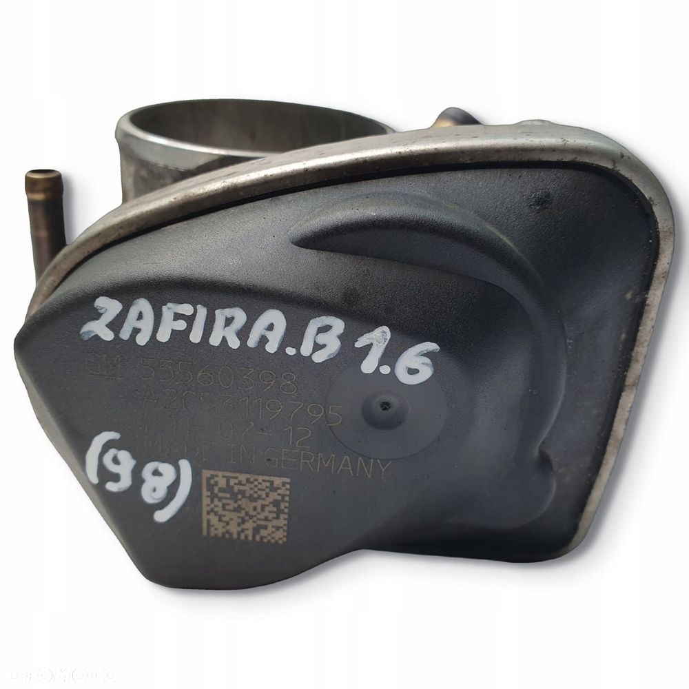 PRZEPUSTNICA Opel Zafira B Astra H 1.6 16V 55560398 - 2