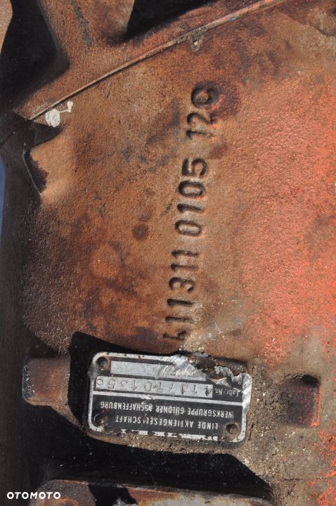HYDROMOTOR SILNIK JAZDY DEUTZ FAHR M1302 LINDE NR 4117701356 - 3
