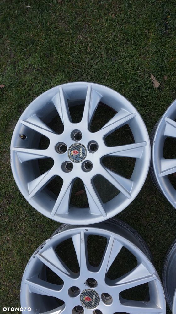 SAAB 9-5 felgi aluminiowe BBS ET40 5X110 7J17 - 3