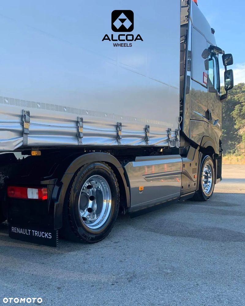 ET 154 / 9,00 x 22,5 / ORYGINALNA Felga ALCOA / DURA_BRIGHT / FV / - 22
