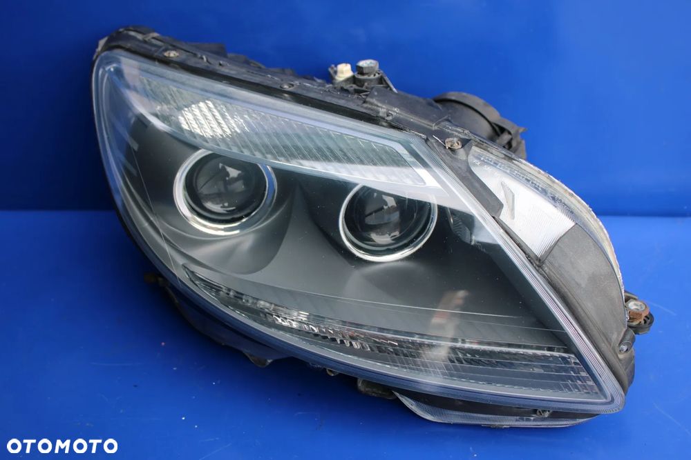 Reflektor prawy lewy czarny bi xenon bixenon lampa prawa lewa ILS OE Mercedes CL63 AMG W216 C216 Euro - 10