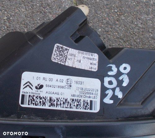 CITROEN C3 AIRCROSS LIFT HALOGEN DO JAZDY DZIENNEJ LEWY - 5