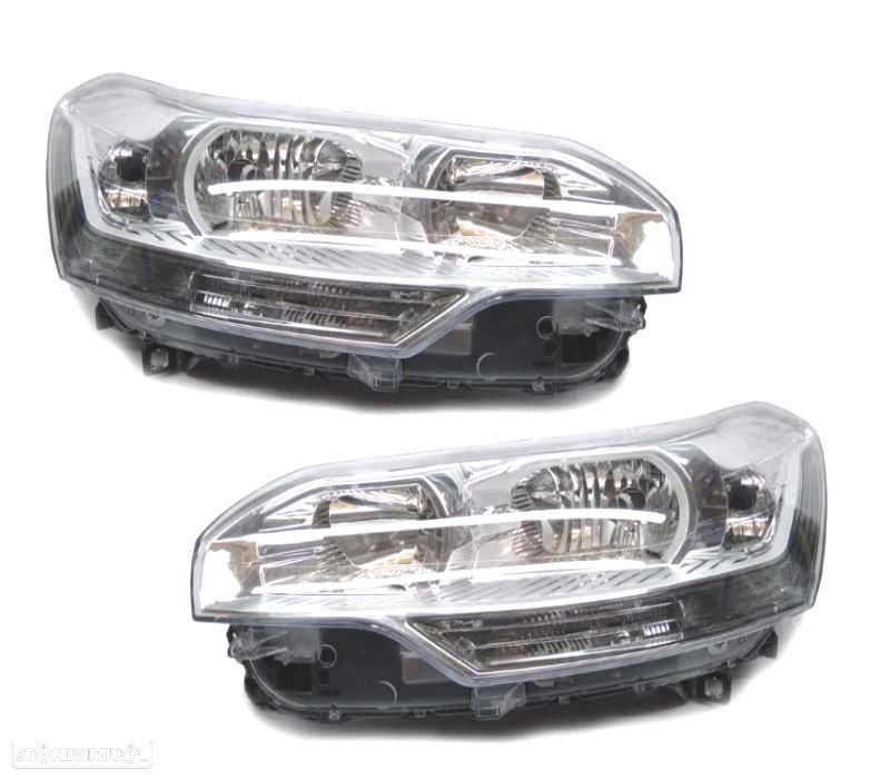 FARÓIS OPTICAS CITROEN C5 08-10 - 1