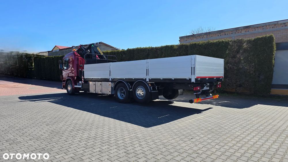 Scania P410 6x2 euro6 + Palfinger PK 19001 - 7