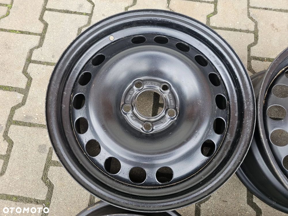 (S35) Felgi stalowe 16'' Opel GM OE Astra G H Vectra C Zafira Omega A B Saab / 6,5Jx16 ET37 5x110 - 2