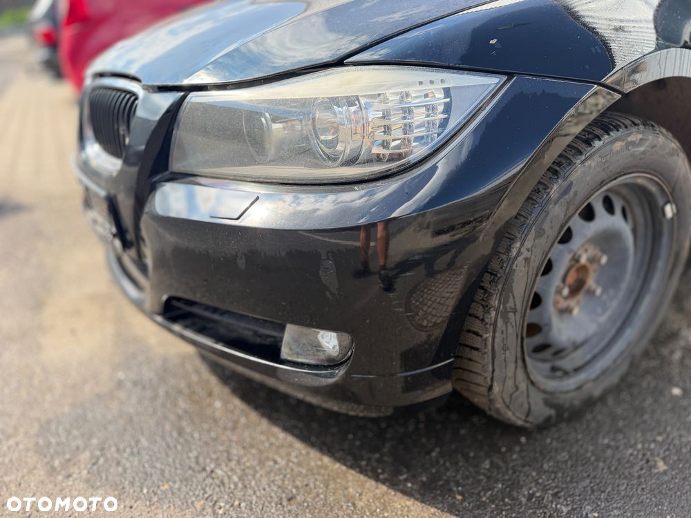 Przód e90 e91 Maska Błotnik lewy prawy zderzak pas przedni lampy xenon lift lci 668 Schwarz II 2 - 4