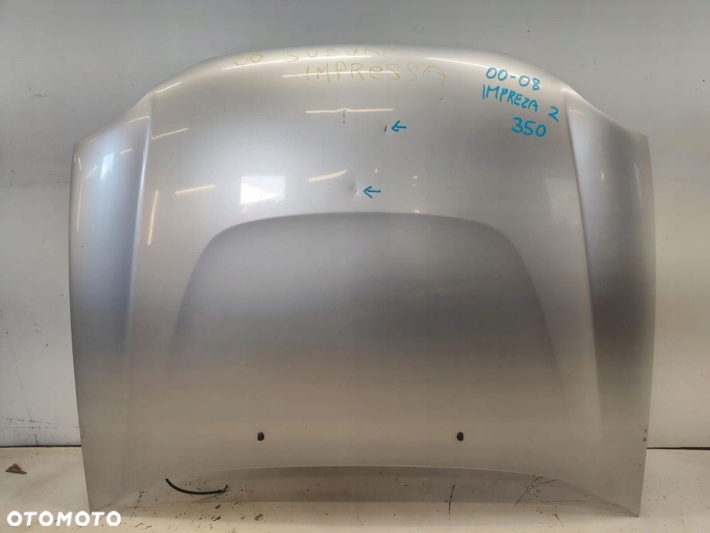 subaru impreza ii 00-08 maska pokrywa silnika - 1