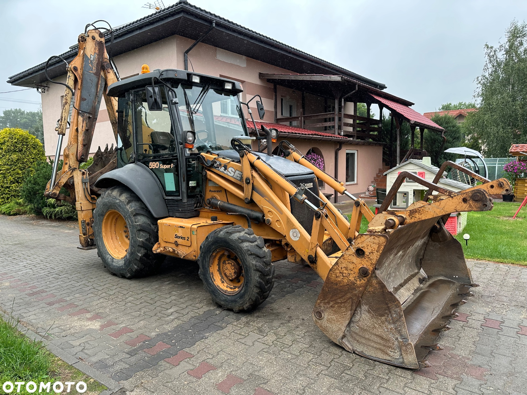 Case 590SR-4PS Powershift 4x4 - 2