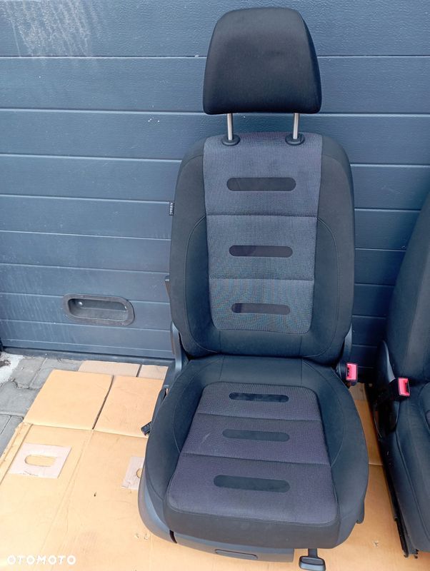 VW TIGUAN I 5N FOTELE FOTEL LEWY PRAWY PRZÓD PRZEDNIE GRZANE EUROPA KOMPLET - 2